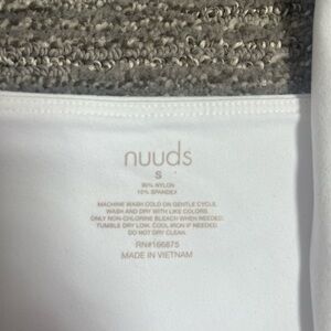 Nuuds square neck bodysuit